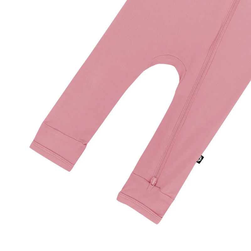 Bamboo Zipper Coverall // Apple Blossom