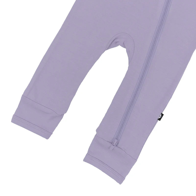 Bamboo Zipper Coverall // Taro