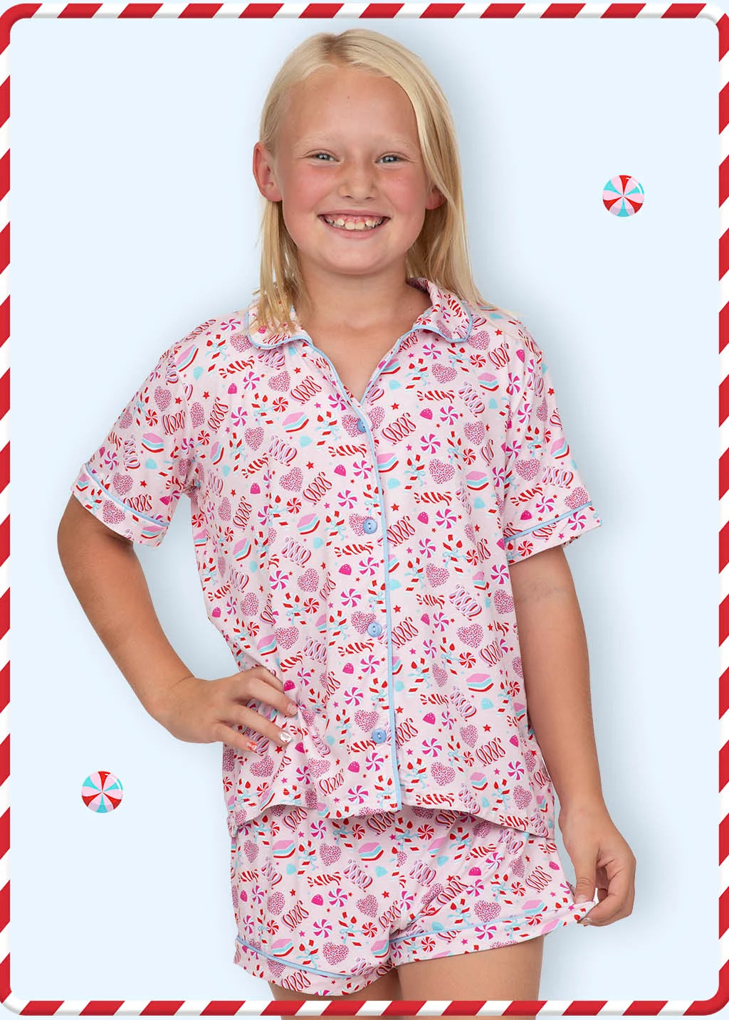 Loungewear Set// Christmas Candy