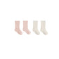 Socks Set // Natural + Rose