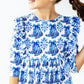 Southern Belle 3/4 Sleeve Ruffle Twirl Dress