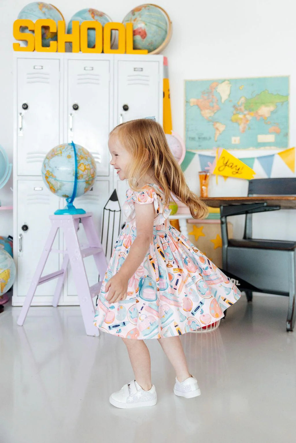 Mila and Rose Class Act Flutter Sleeve Twirl Dress