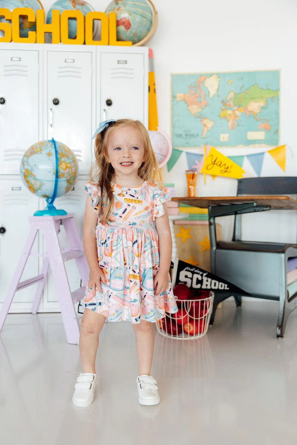 Mila and Rose Class Act Flutter Sleeve Twirl Dress