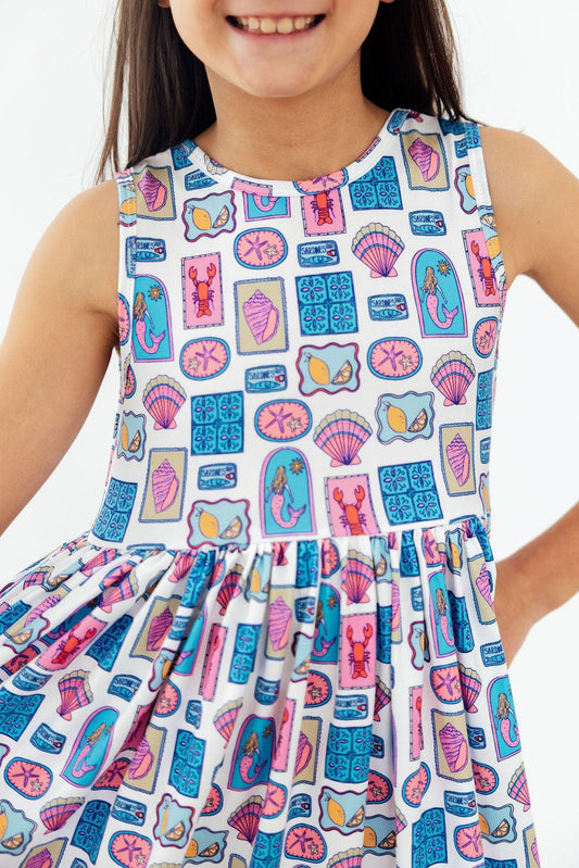 Amalfi Tank Twirl Dress