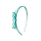 Mint Green headband with a bow