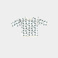 Pine Leaves Ruffle Sweatshirt Set