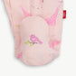Pink Jolie Giraffe Organic Cotton Magnetic Footie