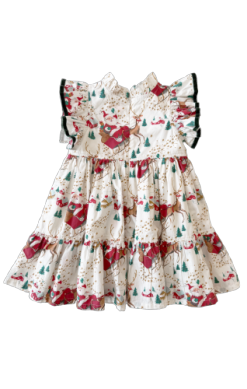 Jennifer Dress// Santa Sleigh