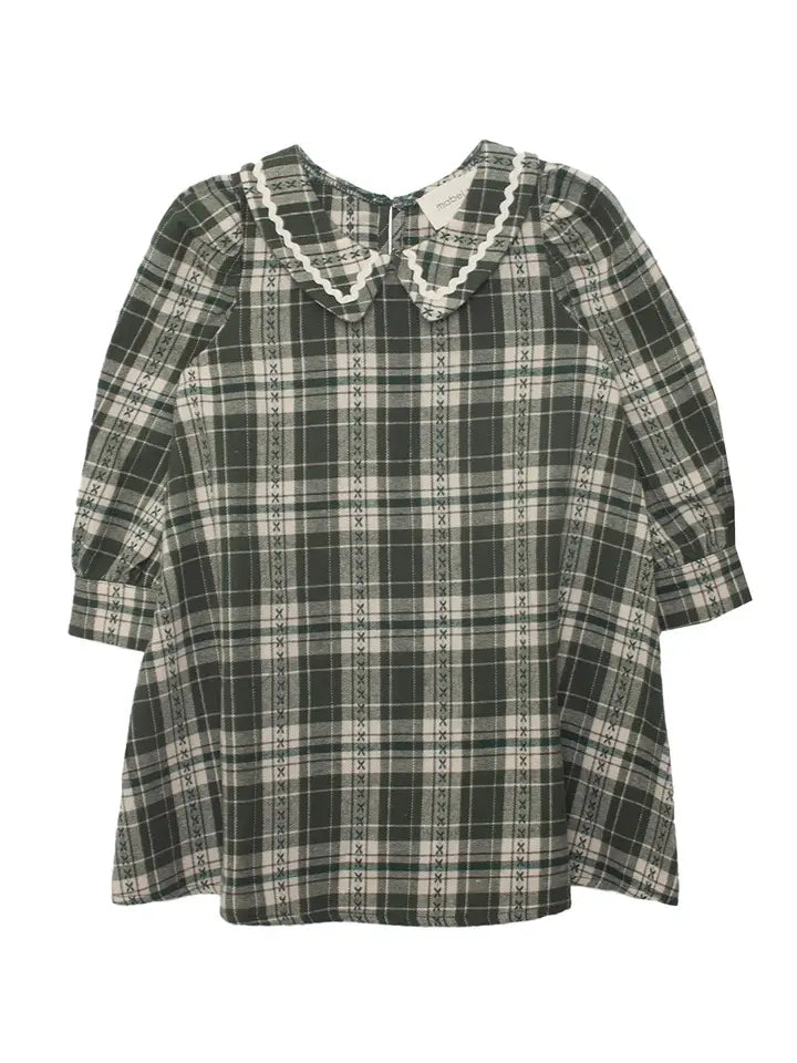 Plaid and Pine Dress