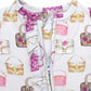 Jules Ruffled Zipper Footie