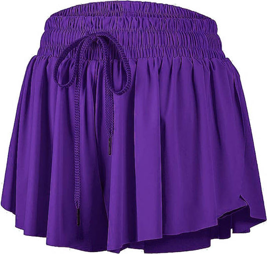 Solid Butterfly Short // Purple