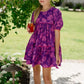 Quinn Dress // Purple Floral