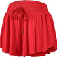 Solid Butterfly Short // Red