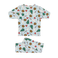 Santa's Cookies Blue Pajamas