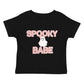 Spooky Babe Patch Halloween Short Sleeve T-Shirt