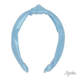 Top Knot Headband // Light Blue