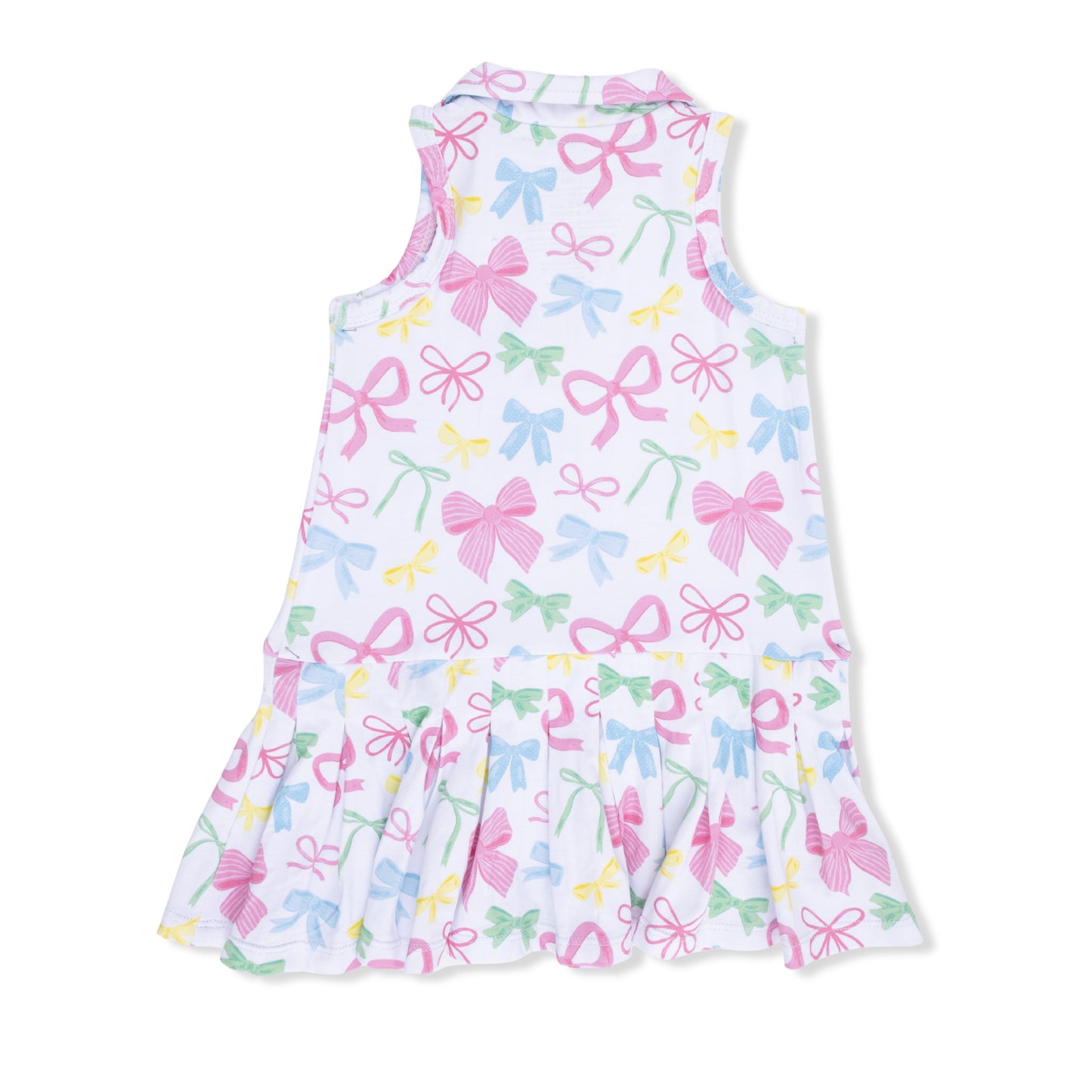 Sweet Bows Polo Tennis Dress With Cartwheel Short