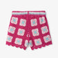 Rainbow Rose Crochet Shorts