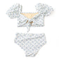 Cottage Floral Smocked Two Piece Swimsuit