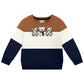 Navy Teddy Bear Sweatshirt Set