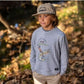 Fish Wrangler Hacci Pullover // Heathered Gray