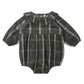 Freya Romper // Holiday Plaid