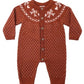 Fair Isle Holiday Romper // Ruby