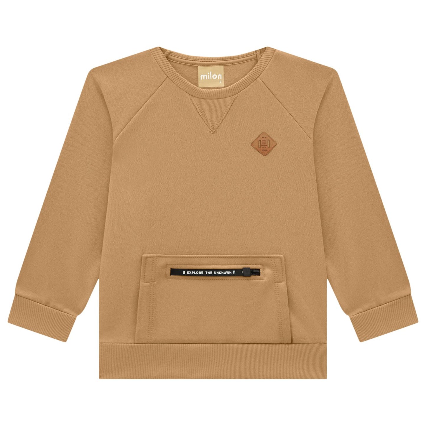 Khaki Sweatshirt Set