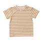 Maple Stripe Short Sleeve Top