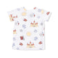 Loungewear Short Set // Sunny Sandcastles