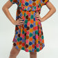 Multi Color Flower Children's Dress