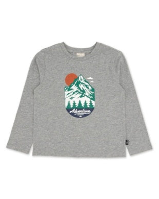 Adventure Long Sleeve Tee // Heathered Gray