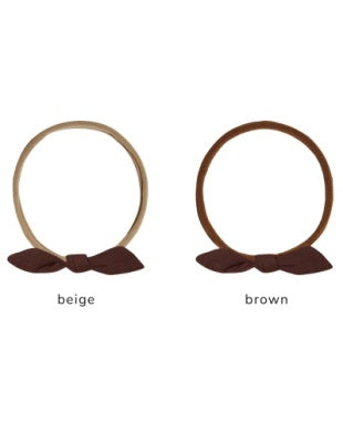 Little Knot Headband // Black Cherry