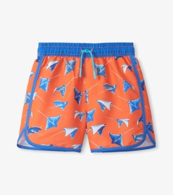 Sting Ray Rashguard & Swim Trunks