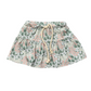 Spring Mauve Ruffle Top & Floral Skort