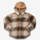 Glen Hooded Shirt // Lumber Plaid
