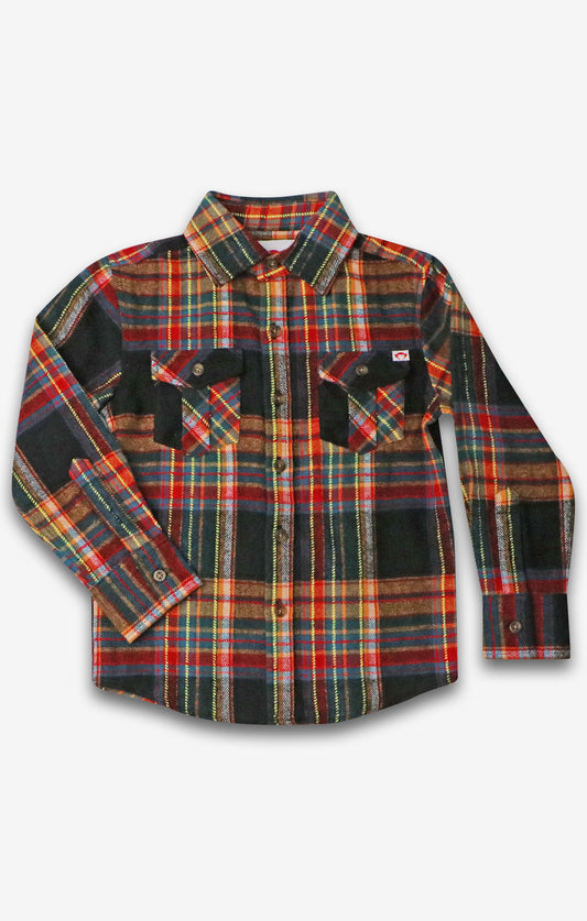 Vintage Tartan Flannel Shirt