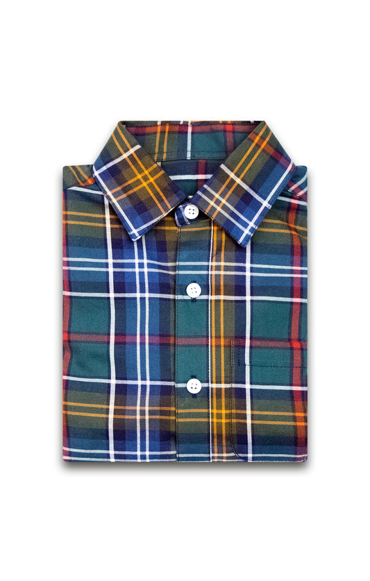 Lakeside Plaid Button Down Shirt