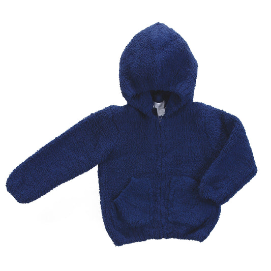 Chenille Hoodie // Navy