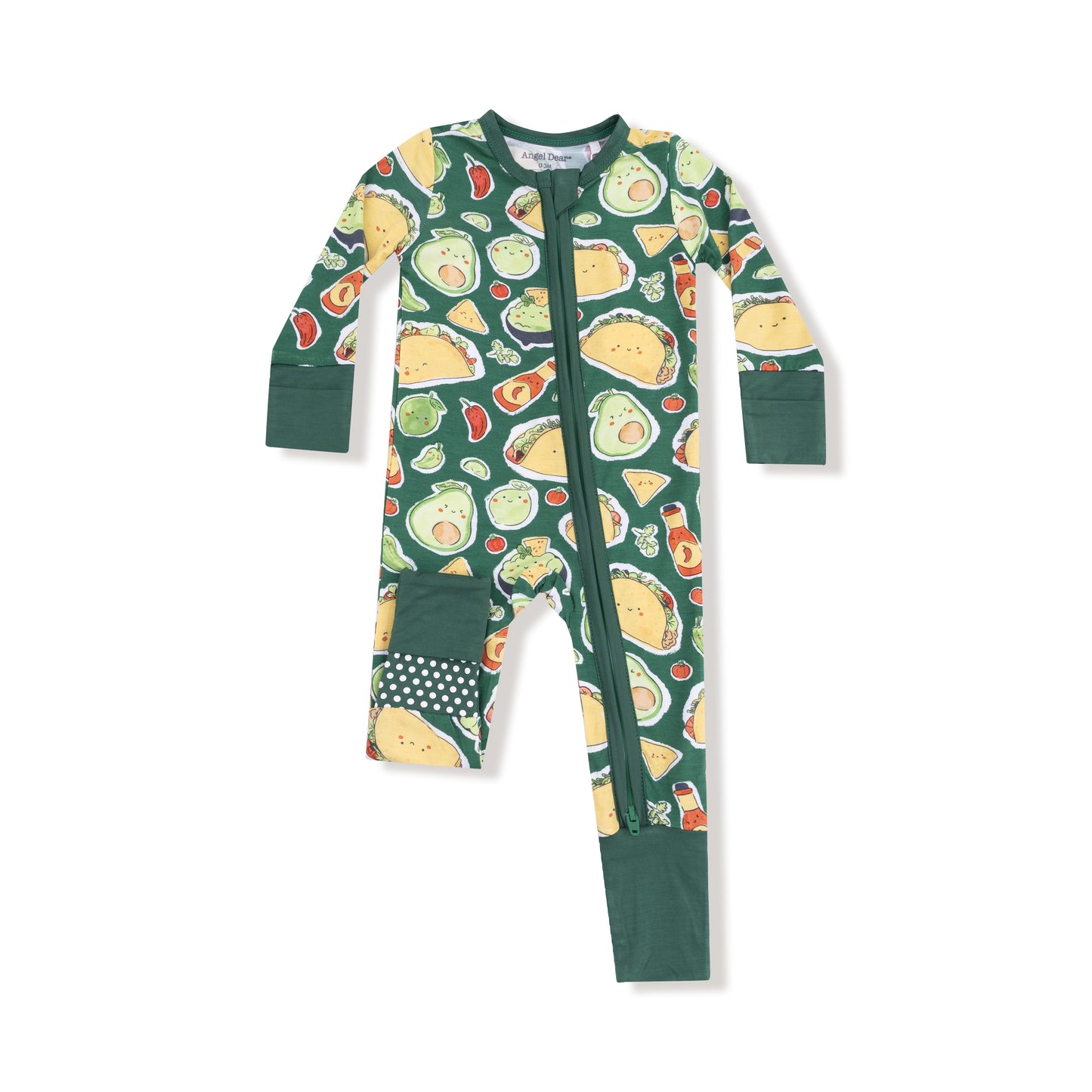 Happy Tacos 2-Way Zipper Romper