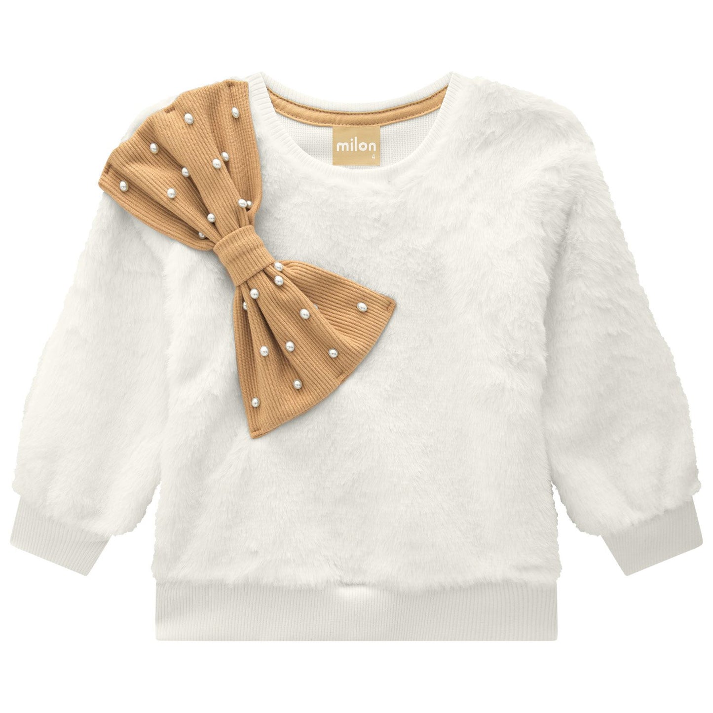 Pearl Bow Sweater Set