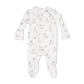 Flower Ducklings // Smocked Peter Pan Snap Footie