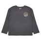 Fish On Long Sleeve Tee // Ash Gray