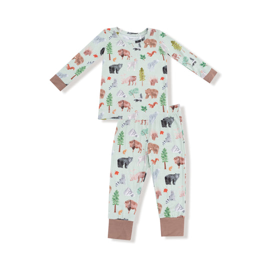 American Woodland Animals Loungewear Set
