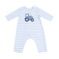 Mini Tractors Organic Cotton Jersey Romper