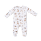 Cowboy Nursery 2-Way Zipper Footie