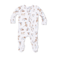 Cowboy Nursery 2-Way Zipper Footie