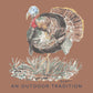 Rust Long Sleeve Cotton T-shirt // Turkey
