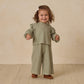 Ruffle Cozy Set // Fern